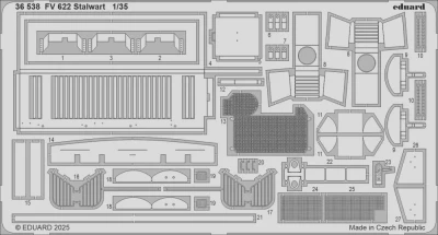 Eduard 36538 SET FV 622 Stalwart (AIRF) 1/35