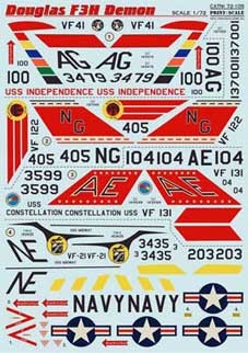 Print Scale 72-105 McDonnell F-3 Demon 1/72