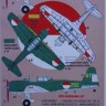Kora Model DEC72232 Mitsubishi Ki-51 'SONIA' Indonesian AF декали декали 1/72