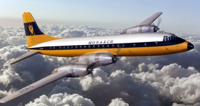 Roden 14423 Bristol 175 Britannia Series 300 Airliner Monarch Airlines 1/144