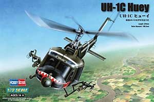 Hobby Boss 87229 Вертолет UH-1C Huey 1/72