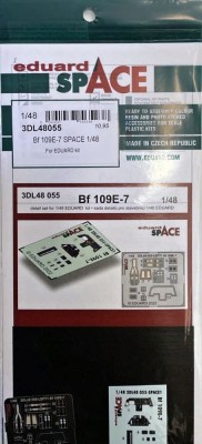 Eduard 3DL48055 Bf 109E-7 SPACE (EDU) 1/48