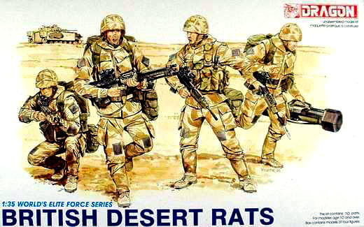 Dragon 3013 British Desert Rats