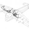 CMK 4164 Hawker Typhoon Mk.I -undercarriage set for HAS 1/48