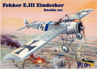 Valom 14414 Fokker E.III Eindecker - Double set 1/144