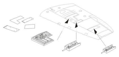 CMK 4262 Spitfire Mk. Vb - Armament set for TAM 1/48