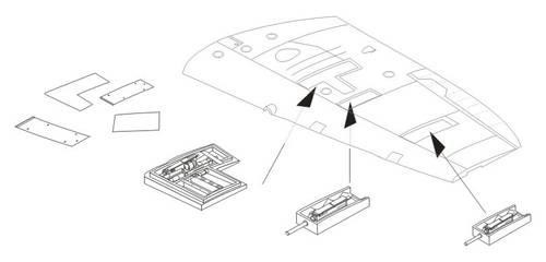 CMK 4262 Spitfire Mk. Vb - Armament set for TAM 1/48