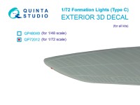 Quinta Studio QP72012 Навигационные Огни (Тип C) (для всех моделей) 1/72