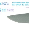 Quinta Studio QP72012 Навигационные Огни (Тип C) (для всех моделей) 1/72