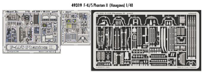 Eduard 49319 F-4J/S (HAS) фототравление