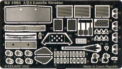 Reji Model 1005 Lancia Stratos Photo parts 1/24