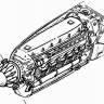CMK 7044 Fw-189A - engine set for CON/ MPM (Argus 410) 1/72