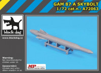 BlackDog A72063 GAM 87A Skybolt 1/72