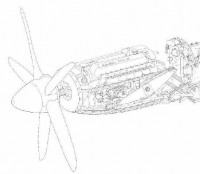 CMK 7240 Spitfire PR Mk. XIX – Engine set for Airfix 1/72