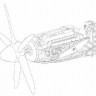 CMK 7240 Spitfire PR Mk. XIX – Engine set for Airfix 1/72