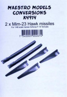 Maestro Models MMCK-4914 1/48 MiM-23 Hawk missiles for Iranian F-14 Tomcats