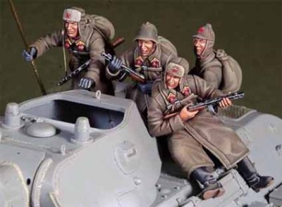 Condor F-350392 Советский танковый десант (1939-43) 1:35