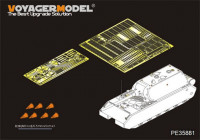 Voyager Model PE35881 German MAUS Super heavy tank (Takom 2049/2050) 1/35