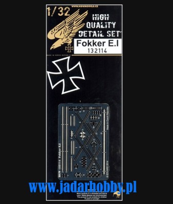 HGW 132114 Fokker E.I - detail set 1/32