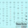 Model Maker Decals D72026 Mikoyan MiG-15/Lim-1/2 early version stencils 1/72