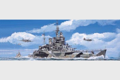 Trumpeter 05764 Линкор HMS &quot;Ренаун&quot; 1942 1/700