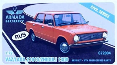 Armada Hobby C72004 VAZ/LADA 2101S / ZHIGULI 1300 (resin kit) 1/72