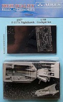 Aires 4367 F-117A Nighthawk cockpit set (TAM) 1/48