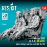 Reskit F48147 Mirage 2000 B/D/N (FRANCE) pilots in ej. seat 1/48