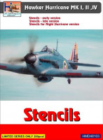 Hm Decals HMD-48103 1/48 Stencils Hawker Hurricane Mk.I, II, IV