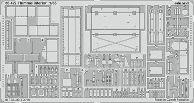 Eduard 36427 SET Hummel interior (TAM)