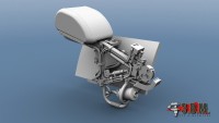 ЭВМ RS48054 Электролебедка ЛПГ-150М сложенная для модели Ми-8 (Trumpeter) 1/48