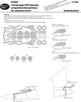 New Ware NWA-M0616 1/72 Mask F-102A Delta Dagger EXPERT (MENG)