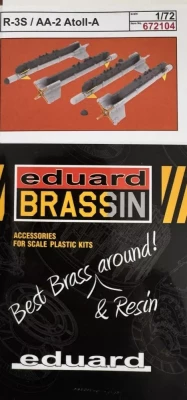 Eduard 672104 BRASSIN R-3S / AA-2 Atoll-A 1/72
