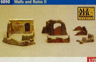 Italeri 06090 Аксессуары WALLS AND RUINS II 1/72