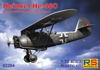 Rs Model 92284 Heinkel He-46C 'Nachtschlacht' (4x Luftwaffe) 1/72