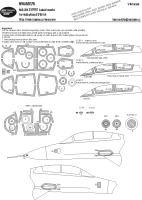 New Ware NWA-M1178 Mask MiG-29K EXPERT (HOBBYB 81786) 1/48