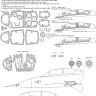 New Ware NWA-M1178 Mask MiG-29K EXPERT (HOBBYB 81786) 1/48