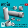 Reskit U48194 F-14 B,D 'Tomcat' open exh. nozzles (GWH) 3D 1/48