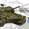 AFV club 35S84 M24 Chaffee Light Tank the First Indochina War 1/35