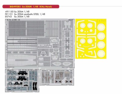 Eduard BIG49285 Su-30SM (KITTYH) 1/48