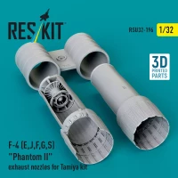 Reskit U32196 F-4 (E, J, F, G, S) 'Phantom II' exh.nozzles 1/32