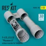 Reskit U32196 F-4 (E, J, F, G, S) 'Phantom II' exh.nozzles 1/32