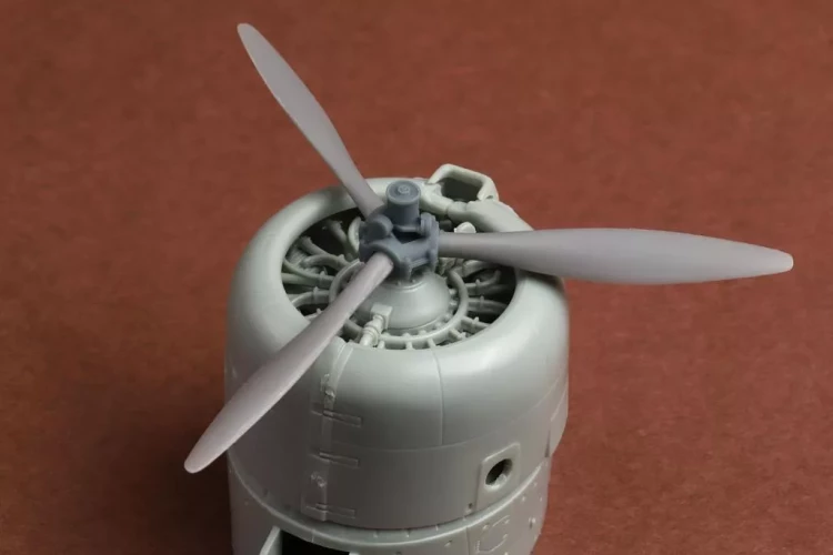 Sbs Model 48104 SBD-1/3 Dauntless Propeller set (w/ hub) 1/48