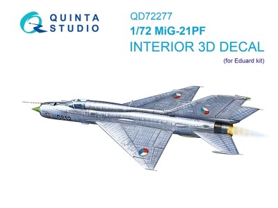 Quinta studio QD72277 МиГ-21ПФ (Eduard) 1/72