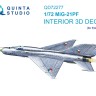Quinta studio QD72277 МиГ-21ПФ (Eduard) 1/72