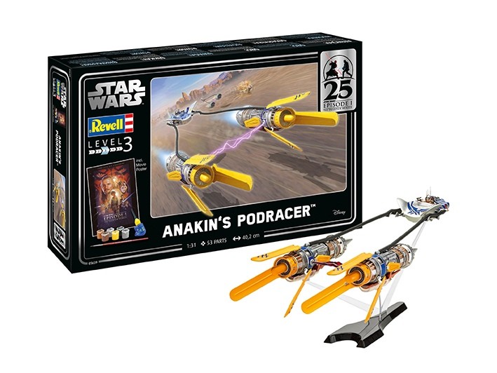 Revell 05639 Gift Set Anakin's Podracer: EP1 25th Anniversary 1/120