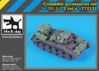 Black Dog BDT72131 Crusader accessories set (designed to be used with IBG Models kits)[Mk.I Mk.II Mk.III] 1/72