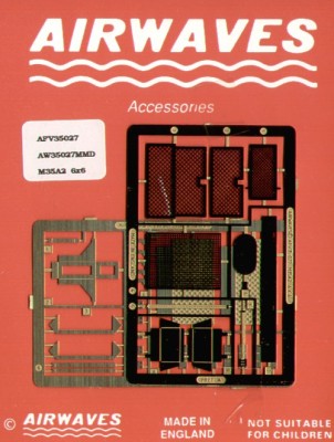 Airwaves (etched) AEC35027 M35A2 6 x 6 1/35