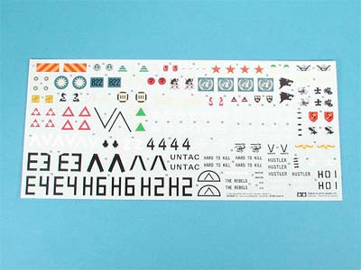 Tamiya 66536 Декаль А с символикой современных армий 1/35