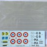 LF Model C48108 Decals T-33 Shooting Star over France (+mask) 1/48